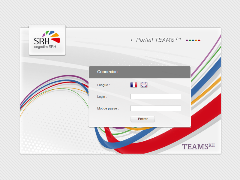 Portail Web "TEAMS RH" de Cegedim SRH